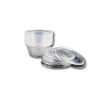 4OZ CLEAR PORTION CUP WITH LID X1000(Z)